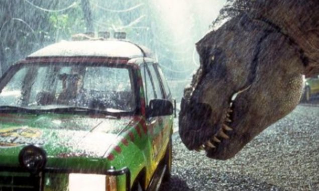 The animatronic T-Rex used in 'Jurassic Park’ would occasionally malfunction