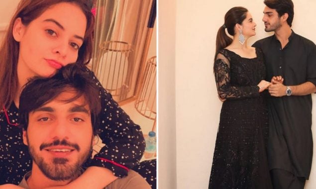 Minal Khan shares cozy pictures with her husband Ahsan