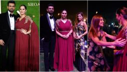 Shoaib Malik’s perfume launch renews drama with Ayesha Omer