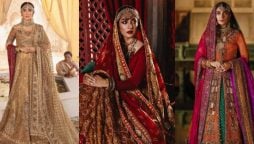 5 times Ayeza Khan shows us how to display lehengas in wedding season