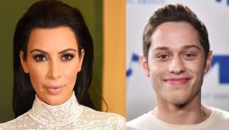 Kim Kardashian and Pete Davidson