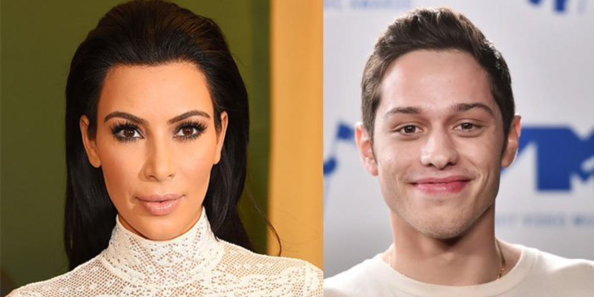 Kim Kardashian and Pete Davidson