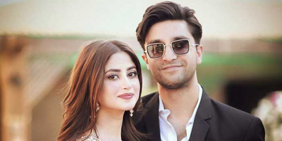 Sajal Aly speaks out about Ahad Raza Mir's absence, watch video