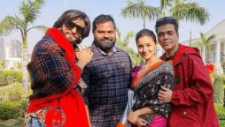 Alia Bhatt, Ranveer Singh at the set of 'Rocky Aur Rani Ki Prem Kahani' 
