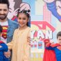 Ayeza Khan, Danish Taimoor throw Superman-themed birthday party for son