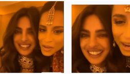 Priyanka Chopra laughs as comedian Lilly becomes ‘a little tipsy’ during an event
