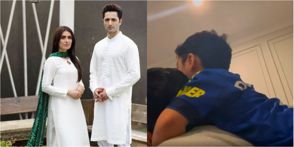 ‘Phir khelngay or Jeetaingay,’ Ayeza Khan encourages everyone with cute video of Danish & Rayan