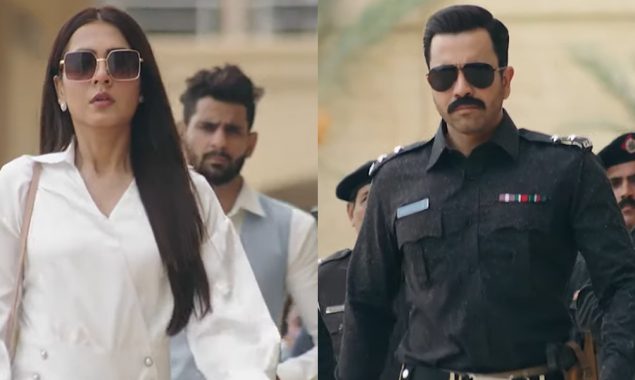 Mansha Pasha, Junaid Khan at the trailer launch of their movie