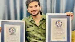 Youngest Pakistani climber Shehroze Kashif sets two new world records