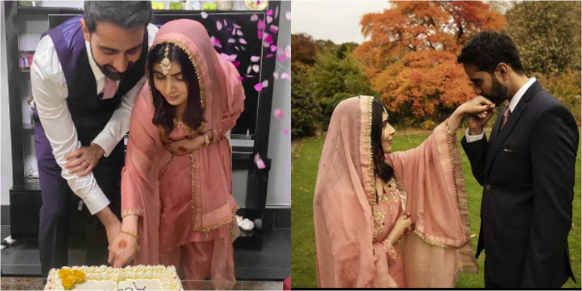Asser Malik pens a heartfelt note for Malala after tying the knot