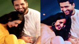 Falak Shabir reacts to an edited photo, Vicky-Katrina, Sarah-Falak