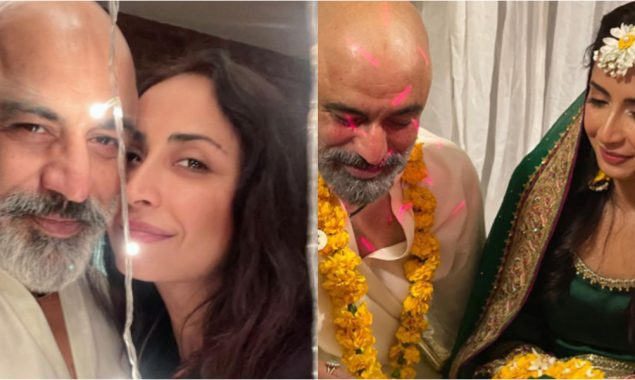 Zara Tareen, Faran Tahir expresses gratitude for “love & wishes” on their wedding