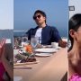 Bollywood actresses Mrunal, Mouni Roy share a fan moment with Ali Zafar