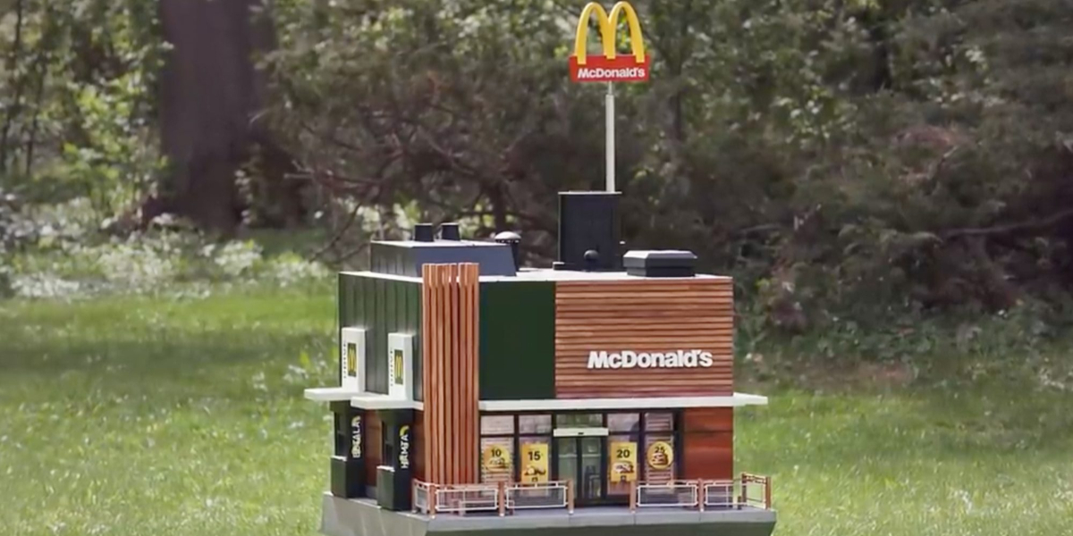 Have you ever seen the world’s tiniest McDonald's?