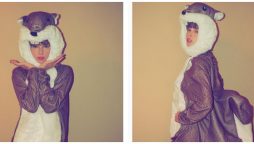 Photos: Taylor Swift dresses as a huge squirrel for Halloween 2021