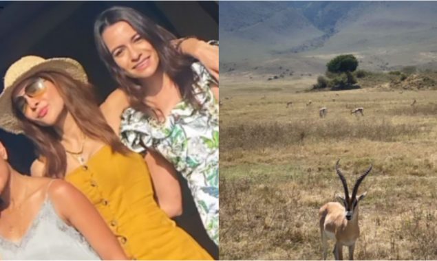 Ayesha Omar enjoys an adventurous trip to Tanzania