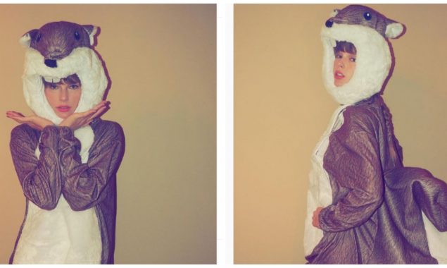 Photos: Taylor Swift dresses as a huge squirrel for Halloween 2021