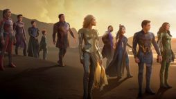 'Eternals' again tops N.America box office, beating a big dog