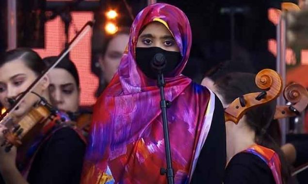 WATCH: AR Rahman’s daughter, Khatija, recites her kalaam at Dubai Expo