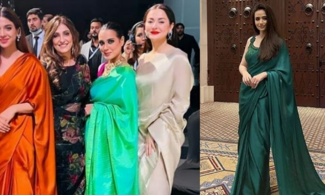 PISA 2021 CELEBRITIES WEARING SAREE
