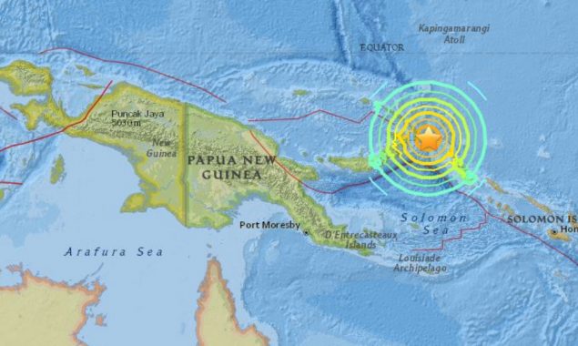 Papua New Guinea earthquake