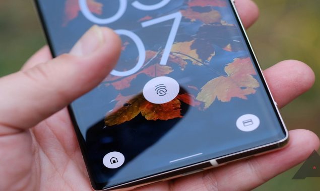 Google surprise update pixel 6 improves fingerprint scanner performance
