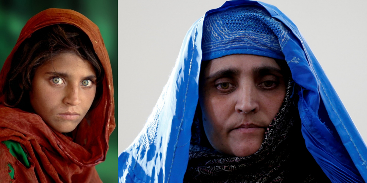 Sharbat Gula evacuated to Italy