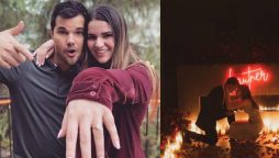‘Twilight’ actor Taylor Lautner announces engagement to ladylove Tay Dome