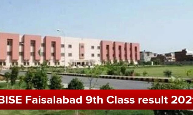 BISE Faisalabad board announces 9th Class result 2021