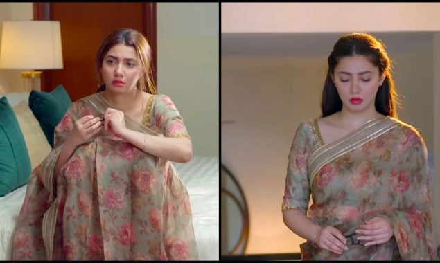 Mahira’s saaree in Hum Kahan Ke Sachay Thay goes viral!