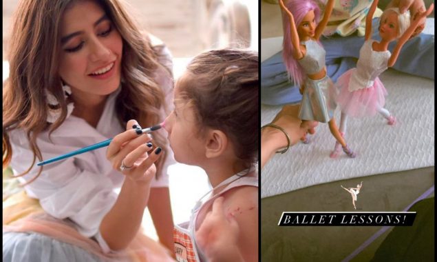 Saira Yousuf and daughter Nooreh bond over ballet lessons