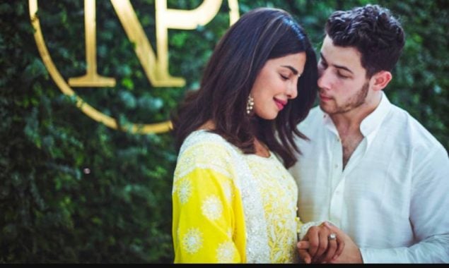 Throwback: Priyanka Chopra-Nick Jonas performs aarti at home
