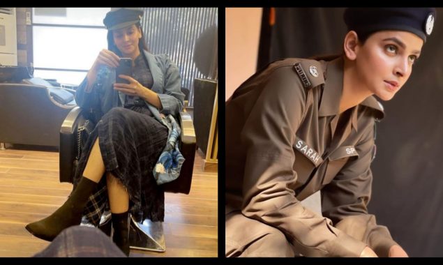 Saba Qamar enjoys the power of music