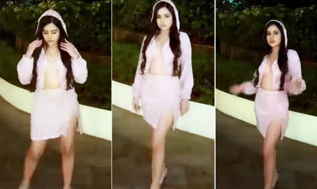 Urfi Javed’s Bold Video in Front Open Cut-Out Neckline Hoodie Goes Viral – WATCH