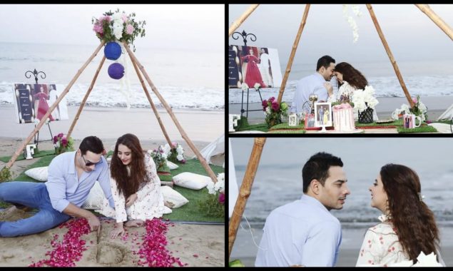 Kanwar Arsalan & Fatima Effendi celebrates dreamy anniversary at the beach