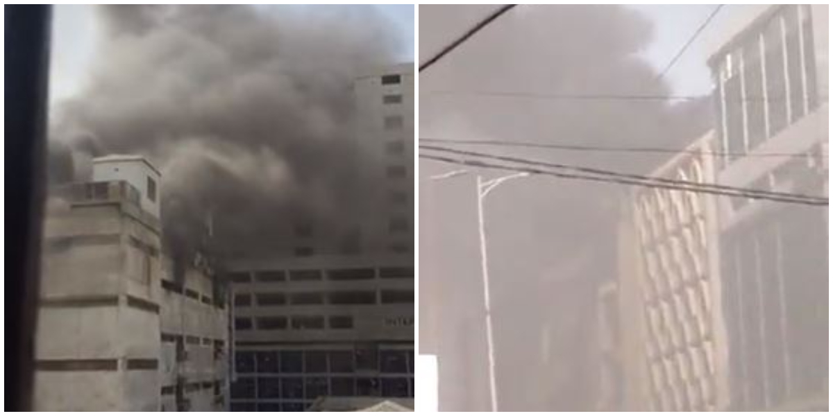 Fire rips through Karachi's Zainab Market