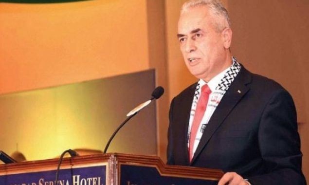 Palestine thanks Pakistan for supporting the cause of its people