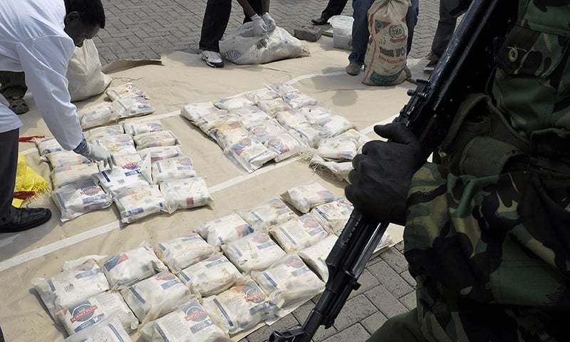 Customs officials seize huge cache of narcotics in Gwadar