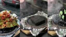Paan topping on the brownie serves in Ahmedabad eatery