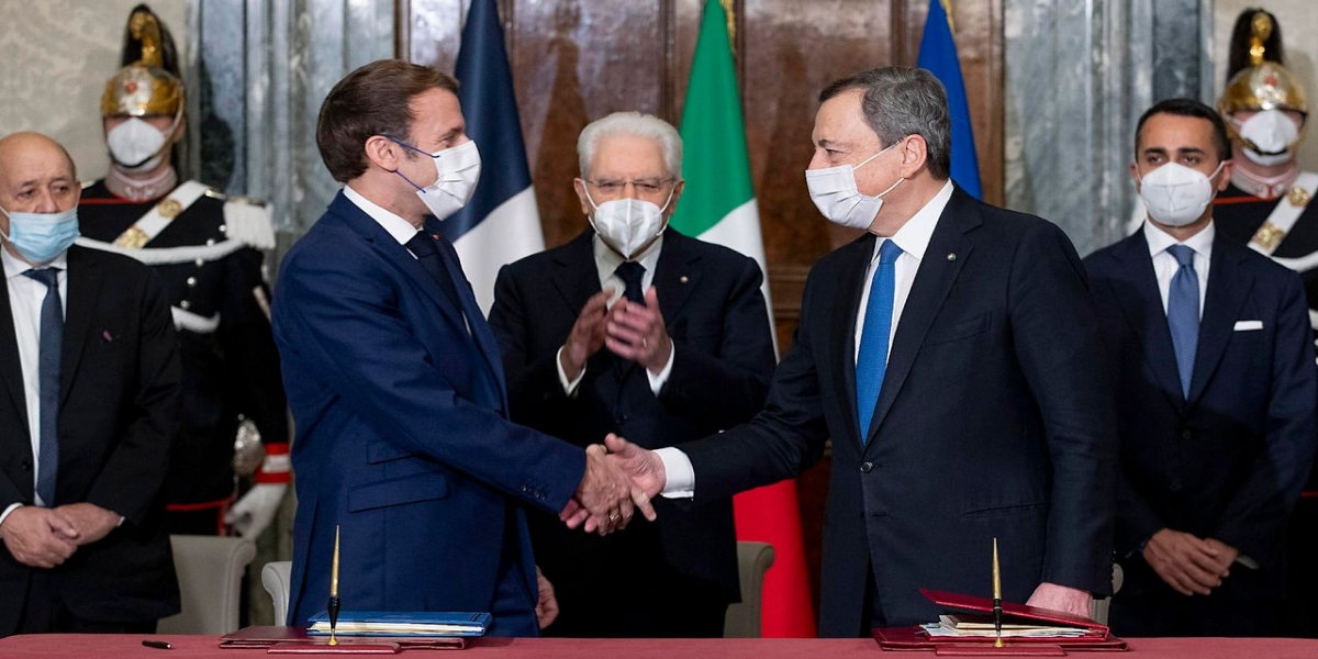 After rocky few years, Italy, France cement ties with new treaty