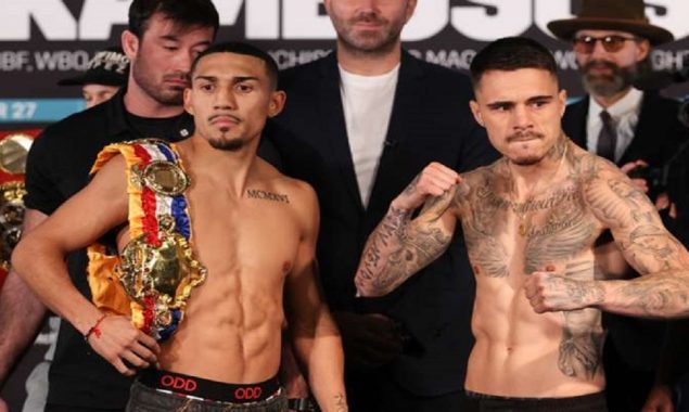 Aussie Kambosos stuns Lopez to become unified lightweight champ