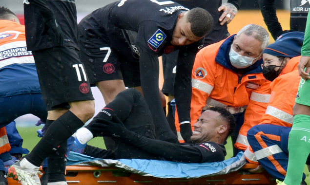 PSG star Neymar to miss 6-8 weeks with ankle injury