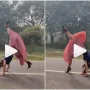 Viral Video: Girl does a beautiful dance move while wearing a Skirt & High Heels