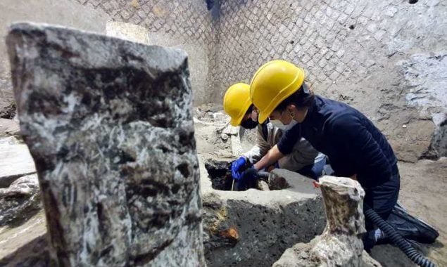 ‘Exceptional’ slave room discovered at Pompeii
