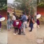 Delhi family celebrates the reopening of schools with Band, Baja