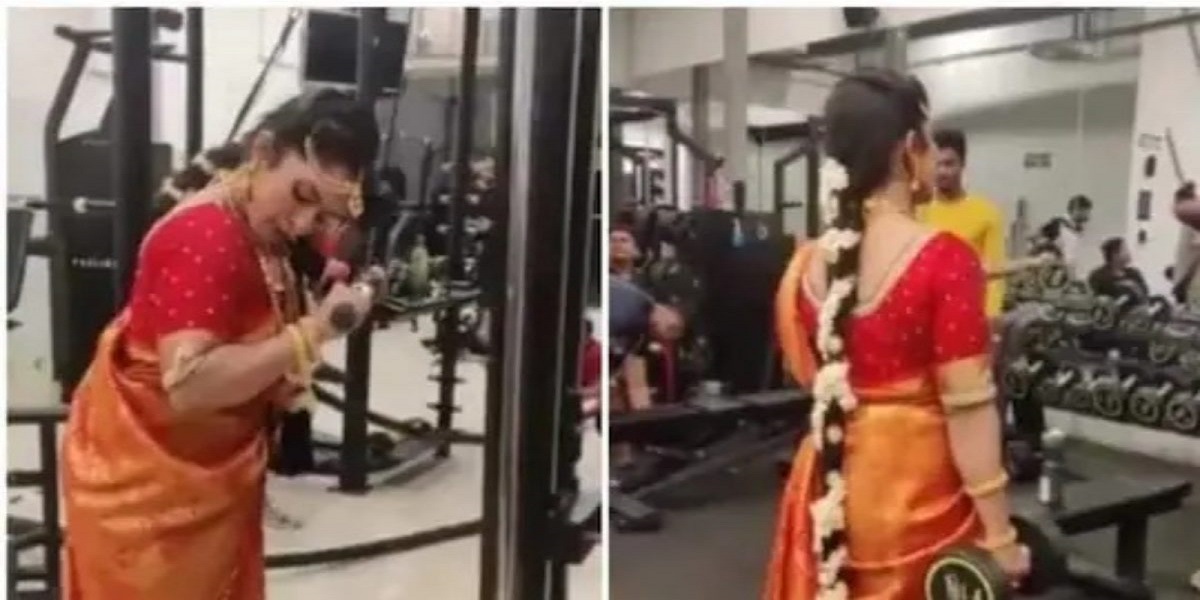 Watch: On Twitter, a 'Fitness Freak' Bride Impresses Everyone
