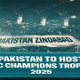 Pakistan to host ICC Champions Trophy 2025
