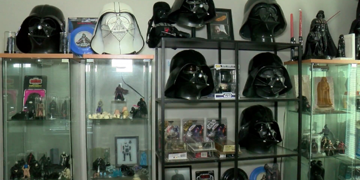 Darth Vader collection of over 70,000 moves to Texas