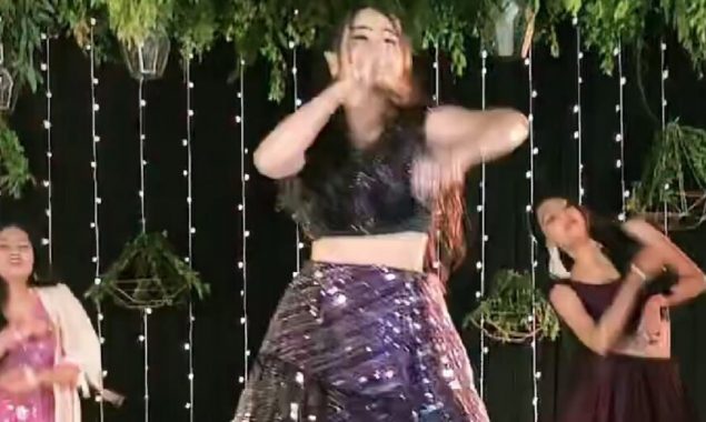 Desi bride and her bridesmaids dance on “Jalebi Baby” goes viral