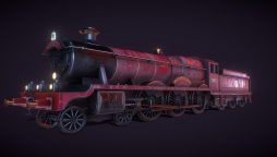 Watch a video of Hogwarts Express created by a 3D artist